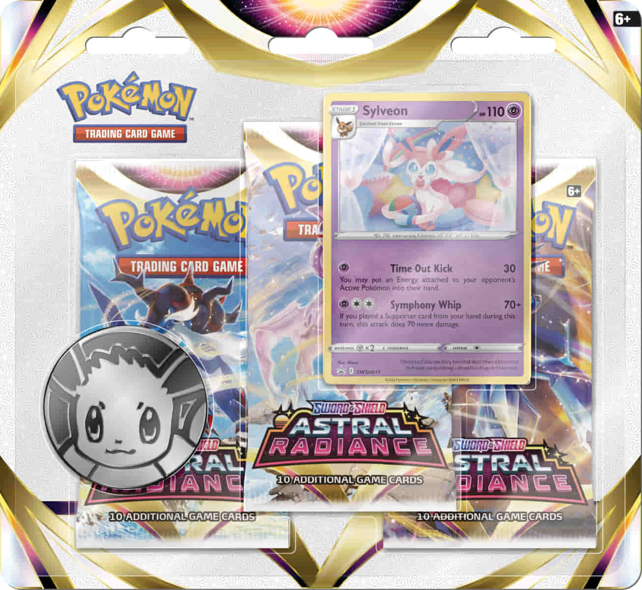 Pokémon - Sword &amp; Shield: Astral Radiance - Blister Pack Sylveon - EN