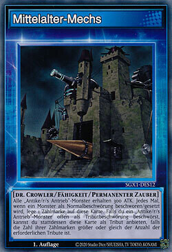 Mittelalter-Mechs (SGX1)