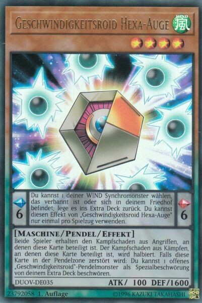 Geschwindigkeitsroid Hexa-Auge (UltraRare-DUOV)