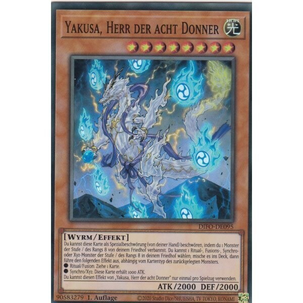 Yakusa, Herr der acht Donner (Super Rare - DIFO)