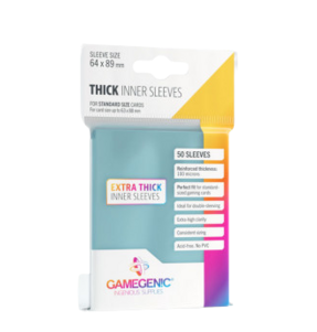 Gamegenic - Thick Inner Sleeves (50 Sleeves)