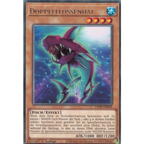 Doppelflossenhai (Rare - LED9)