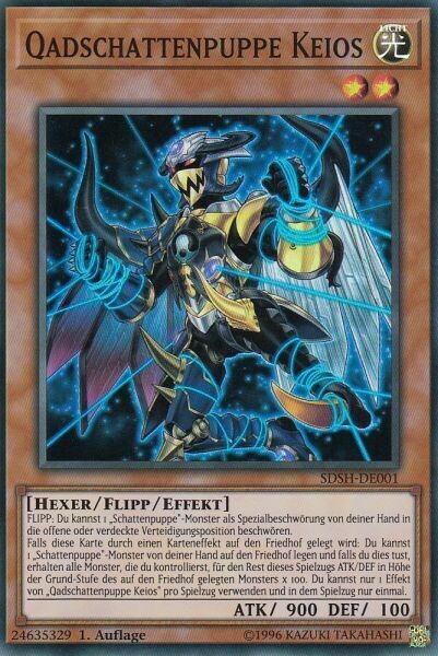 Qadschattenpuppe Keios (Super Rare-SDSH)