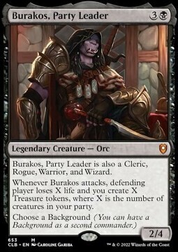 Burakos, Party Leader (Mythic-CLB) Foil