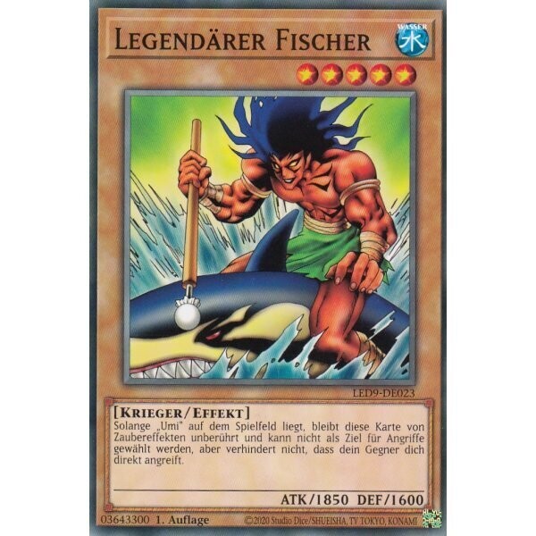 Legendärer Fischer (LED9)