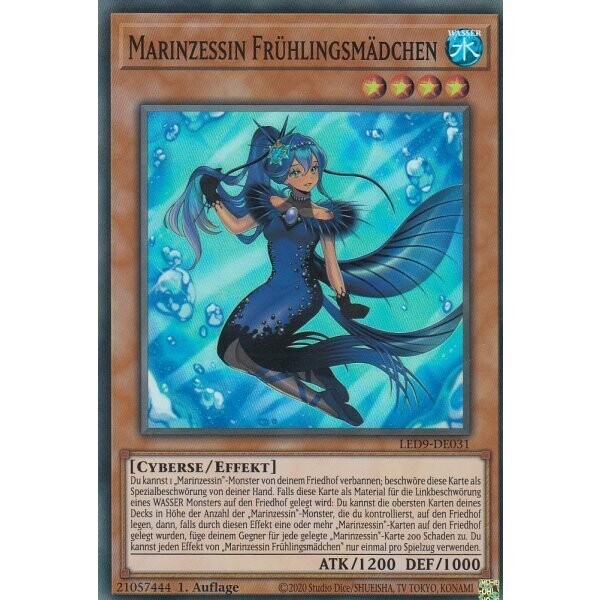 Marinzessin Frühlingsmädchen (Super Rare - LED9)
