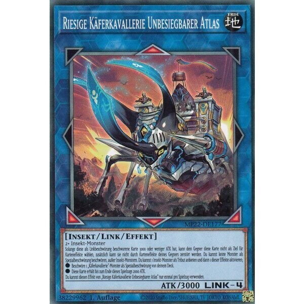 Riesige Käferkavallerie Unbesiegbarer Atlas (MP22)