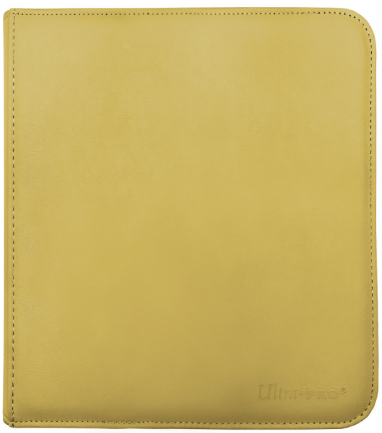 Ultra Pro - 12-Pocket Zippered PRO Binder - Yellow