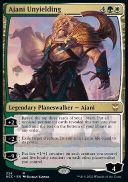 Ajani Unyielding (Mythic-NCC)