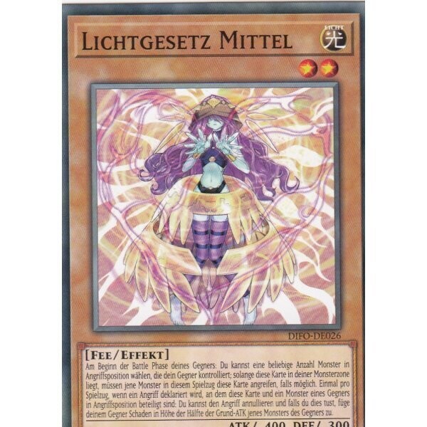 Lichtgesetz Mittel (DIFO)