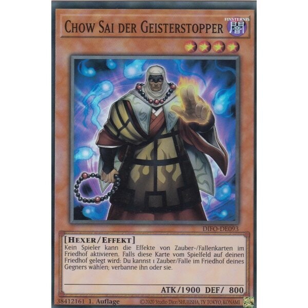 Chow Sai der Geisterstopper (Super Rare - DIFO)