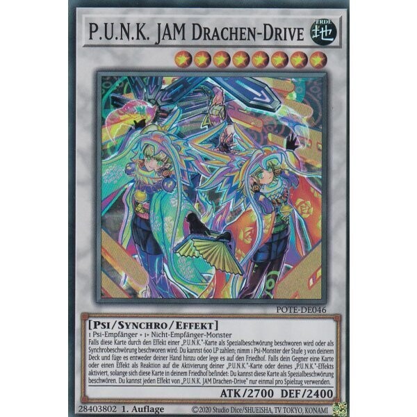 P.U.N.K. JAM Drachen-Drive (Super Rare - POTE)