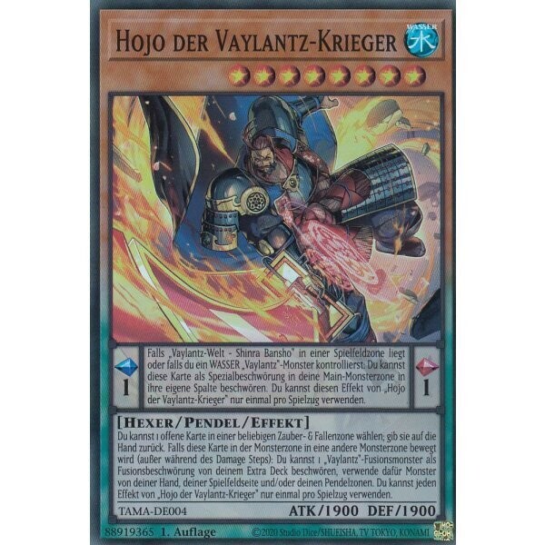 Hojo der Vaylantz-Krieger (Super Rare - TAMA)
