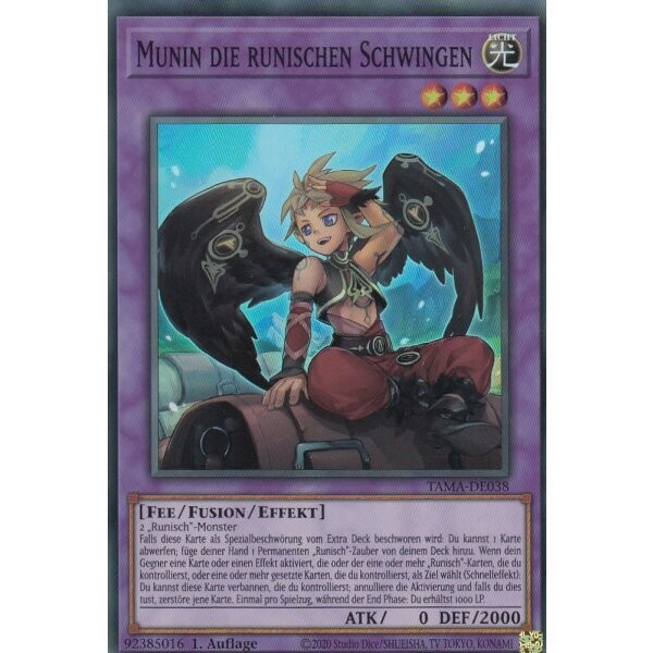Munin die runischen Schwingen (Super Rare - TAMA)