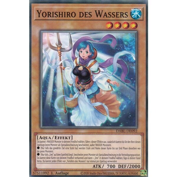 Yorishiro des Wassers (DABL)