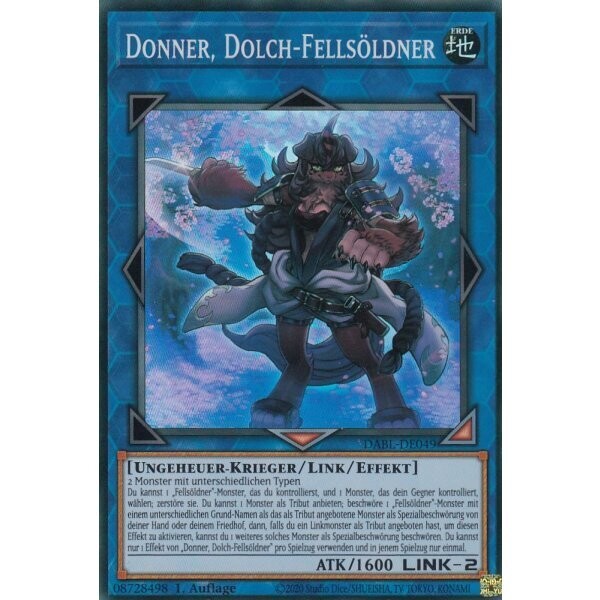 Donner, Dolch-Fellsöldner (Super Rare - DABL)