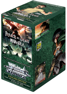 Weiß Schwarz - Attack On Titan Vol 2 Booster Display Reprint (20 Packs) - EN