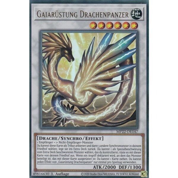 Gaiarüstung Drachenpanzer (Ultra Rare - MP22)