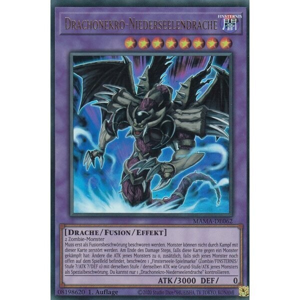 Drachonekro-Niederseelendrache (Ultra Rare - MAMA)