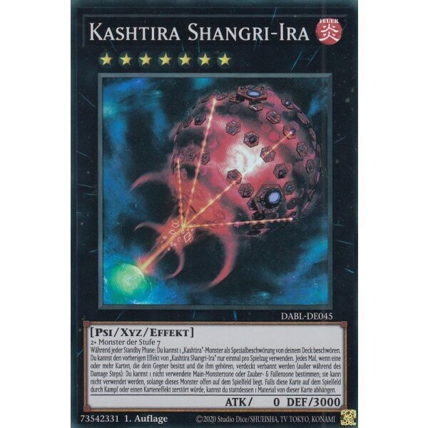 Kashtira Shangri-Ira (Super Rare - DABL)