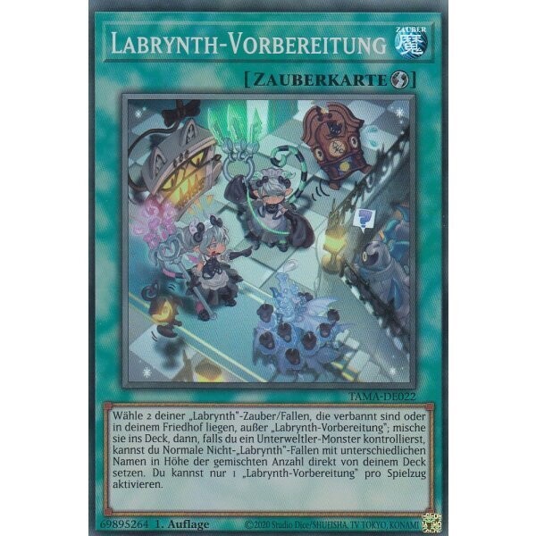 Labrynth-Vorbereitung (Super Rare - TAMA)