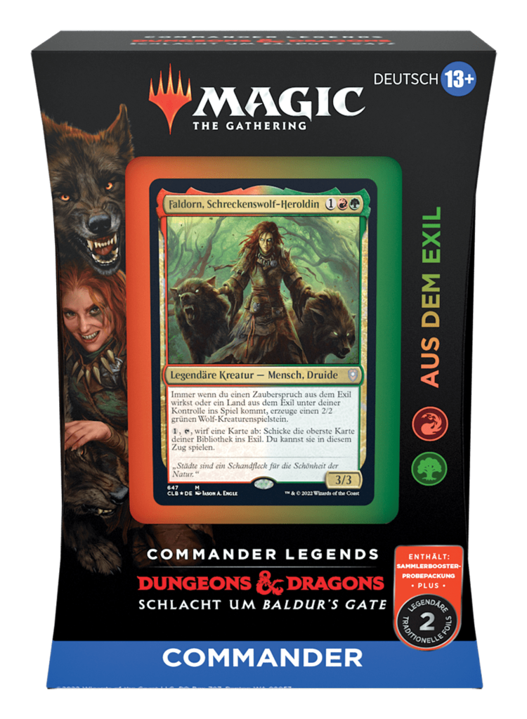 Magic: Commander Legends: Battle for Baldur&#39;s Gate - Commander Decks - Exit from Exile
