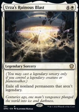 Urza&#39;s Ruinous Blast (Rare-DMC)