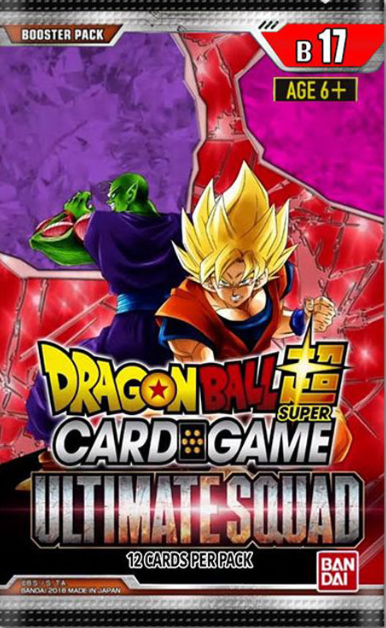 DragonBall Super Card Game - Ultimate Squad BT17 Booster  - EN