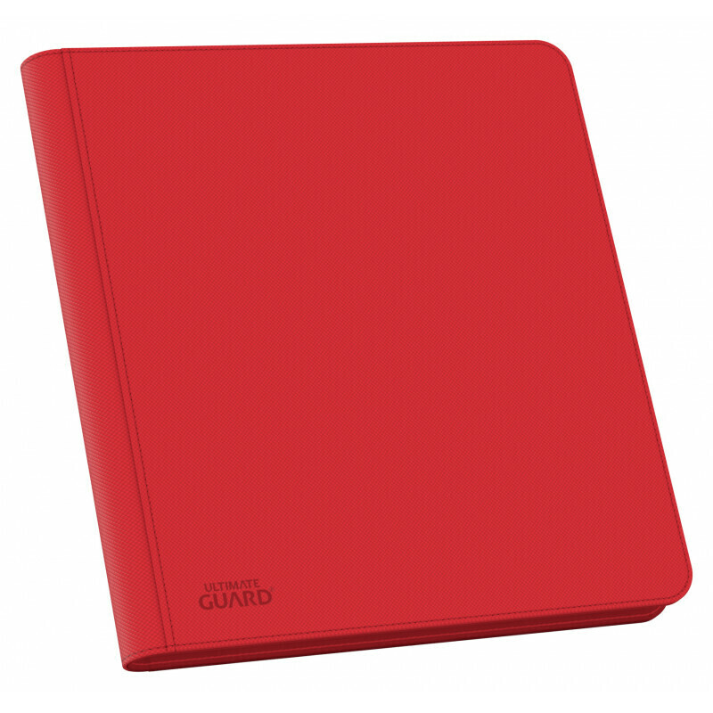 Ultimate Guard - Zipfolio 480 - 24-Pocket Xenoskin Quadrow - Red