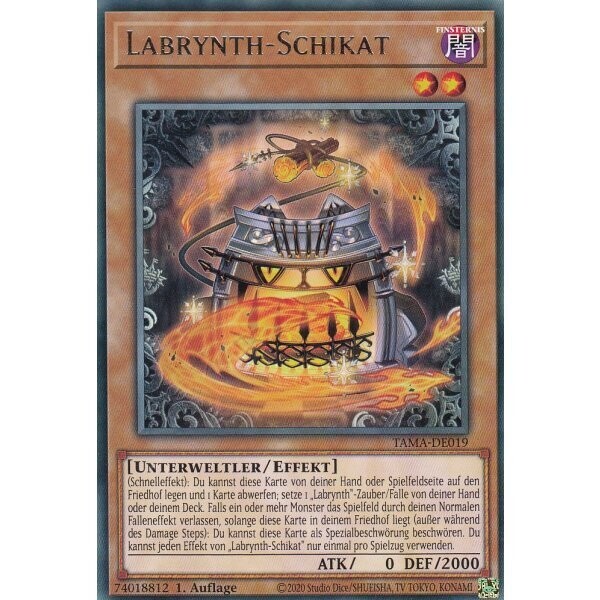 Labrynth-Schikat (Rare - TAMA)
