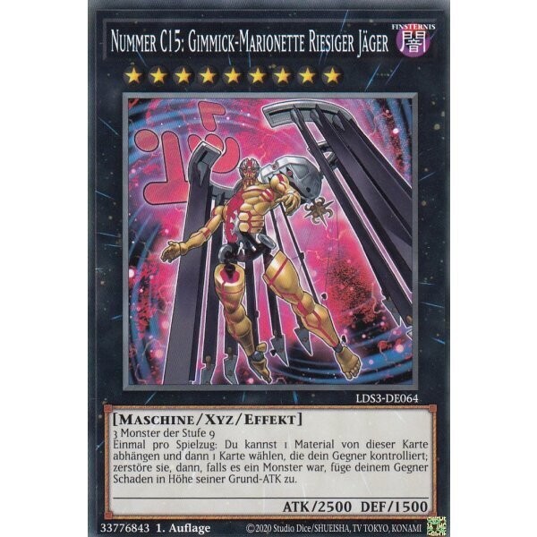 Nummer C15: Gimmick-Marionette Riesiger Jäger (LDS3)