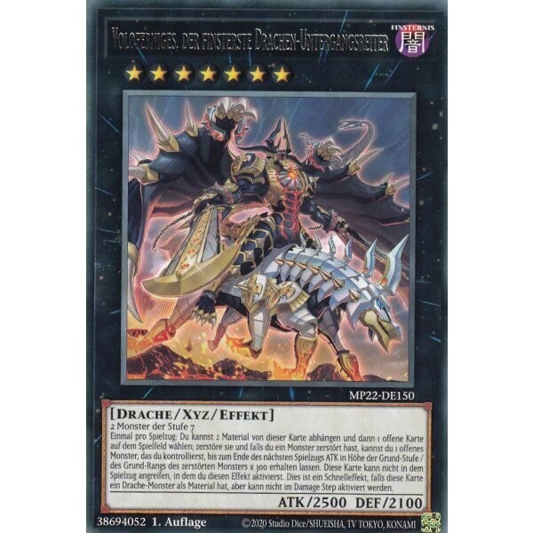 Voloferniges, der finsterste Drachen-Untergangsreiter (Rare - MP22)