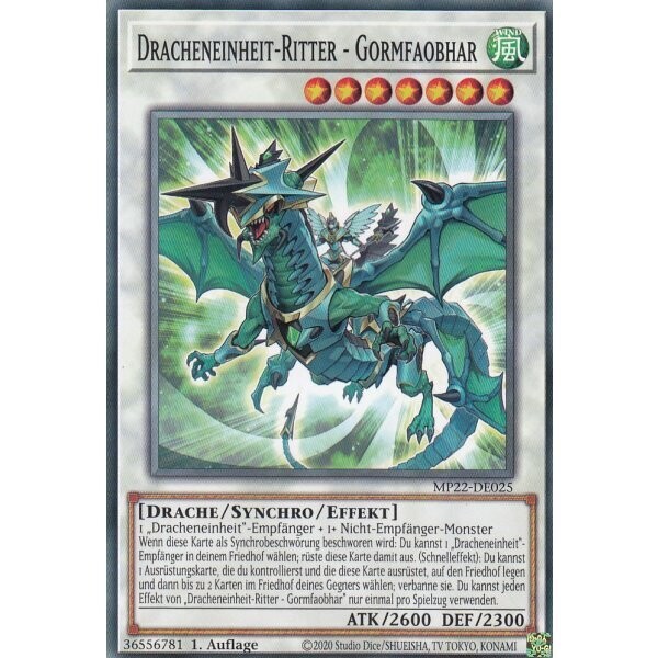 Dracheneinheit-Ritter - Gormfaobhar (MP22)