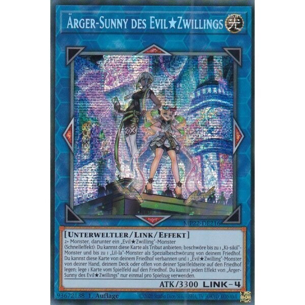 Ärger-Sunny des Evil★Zwillings (Prismatic Secret Rare - MP22)