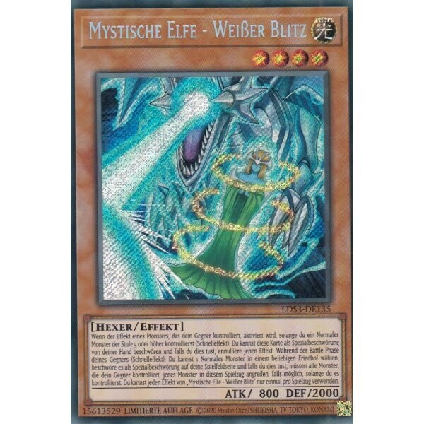 Mystische Elfe - Weißer Blitz (Secret Rare - LDS3)
