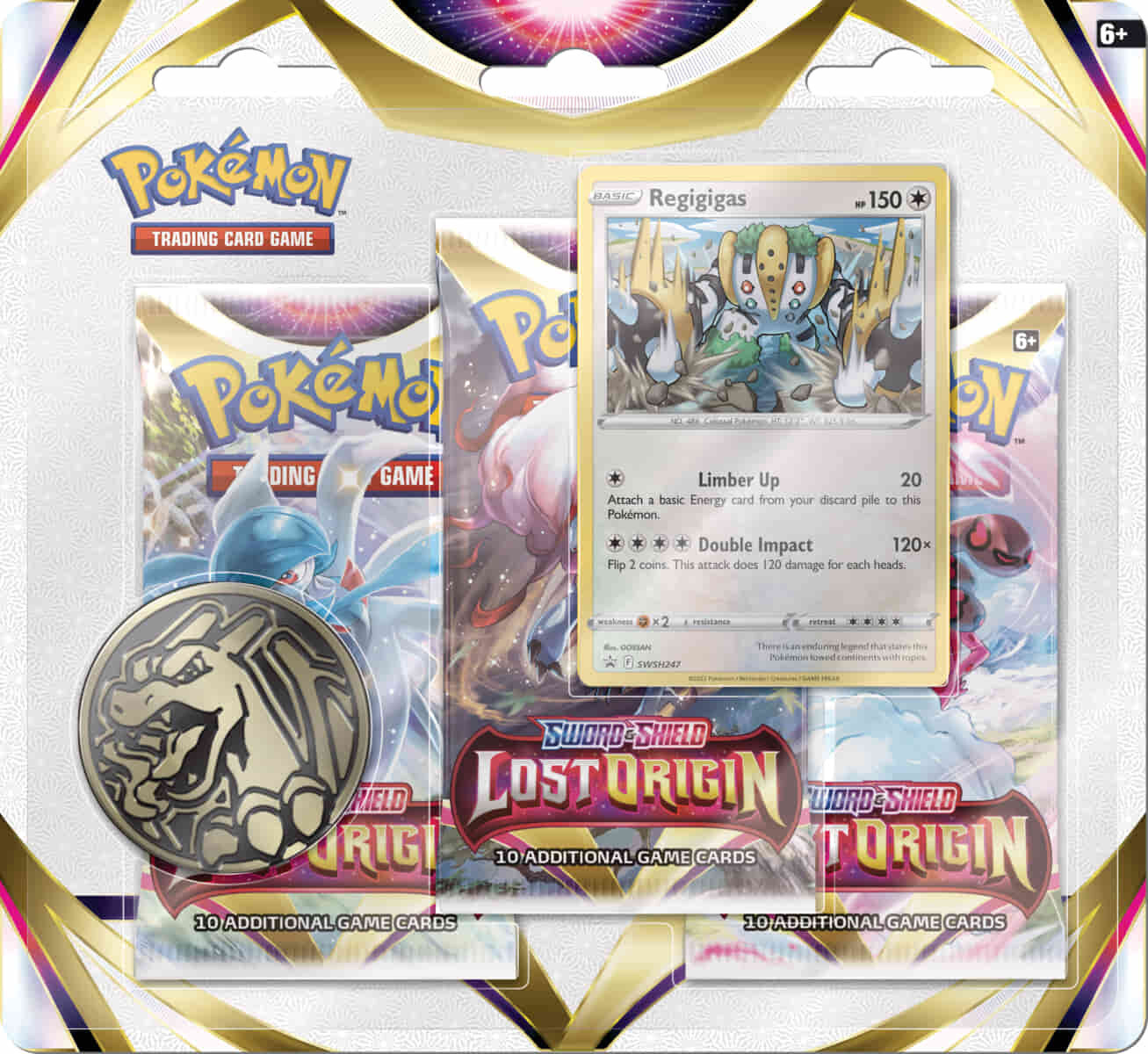 Pokémon - Sword &amp; Shield: Lost Origin - Blister Pack - Regigigas - EN