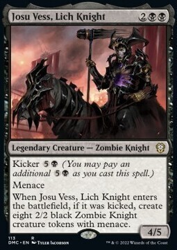 Josu Vess, Lich Knight (Rare-DMC)