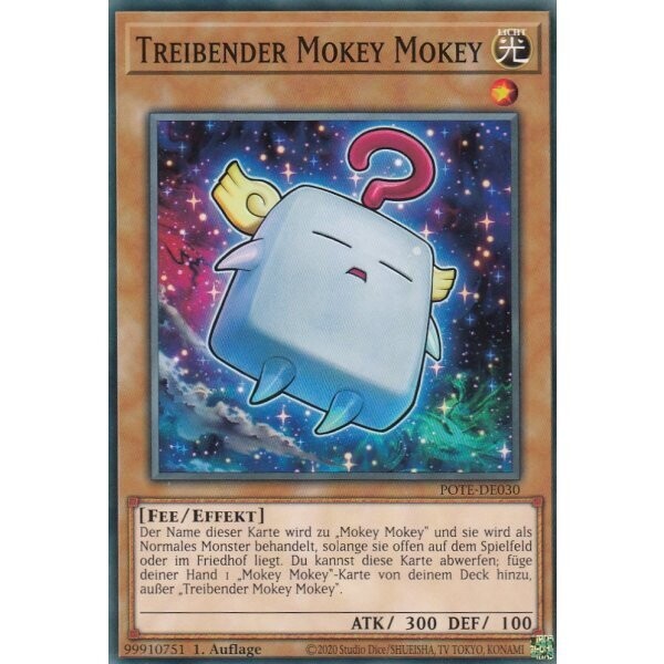 Treibender Mokey Mokey (POTE)