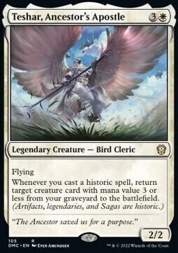 Teshar, Ancestor&#39;s Apostle (Rare-DMC)