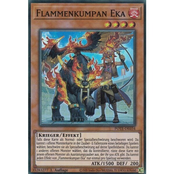 Flammenkumpan Eka (Super Rare - POTE)