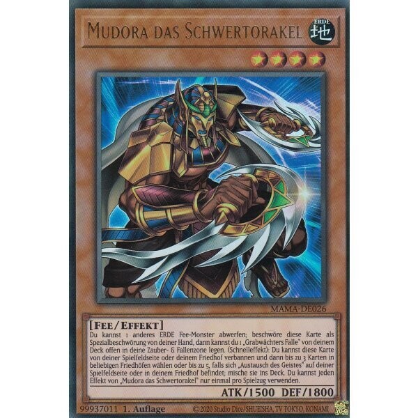 Mudora das Schwertorakel (Ultra Rare - MAMA)