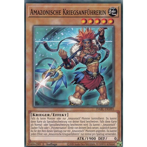 Amazonische Kriegsanführerin (DABL)