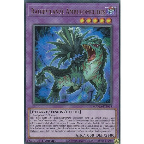 Raubpflanze Ambulomelides (Ultra Rare - MAMA)