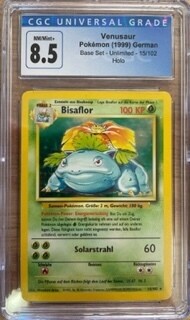 Bisaflor - 8.5 CGC Grading - DE