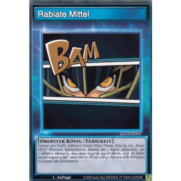 Rabiate Mittel (Skill - SGX3)