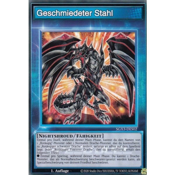 Geschmiedeter Stahl (Skill - SGX3)