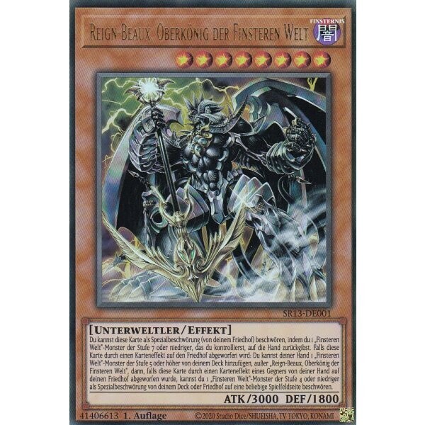 Reign-Beaux, Oberkönig der Finsteren Welt (Ultra Rare - SR13)