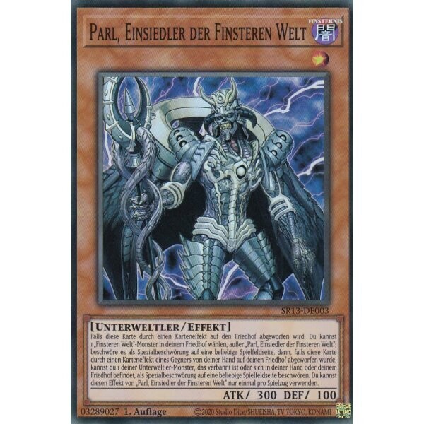Parl, Einsiedler der Finsteren Welt (Super Rare - SR13)