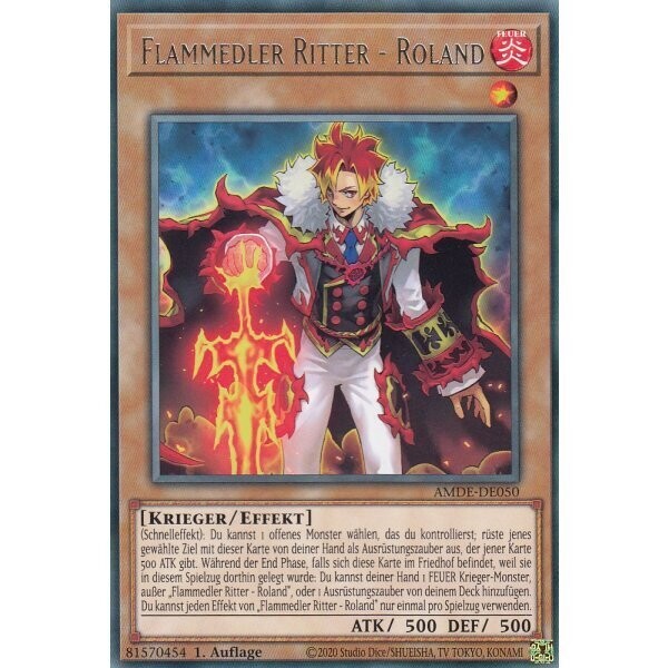 Flammedler Ritter - Roland (Rare - AMDE)