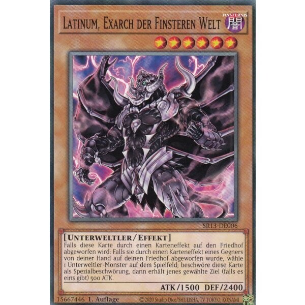 Latinum, Exarch der Finsteren Welt (SR13)